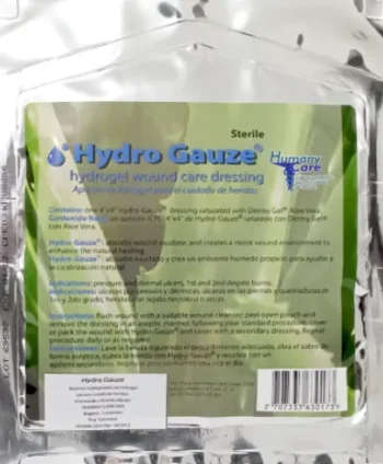 1314  Hidro Gauze apósito con hidrogel 10 x 10 cm